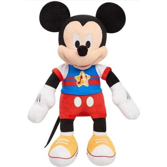 Mickey Mouse Singing Fun Disney Junior Mickey Plush Wiggle Giggle Song Lightsup - Picture 2 of 3